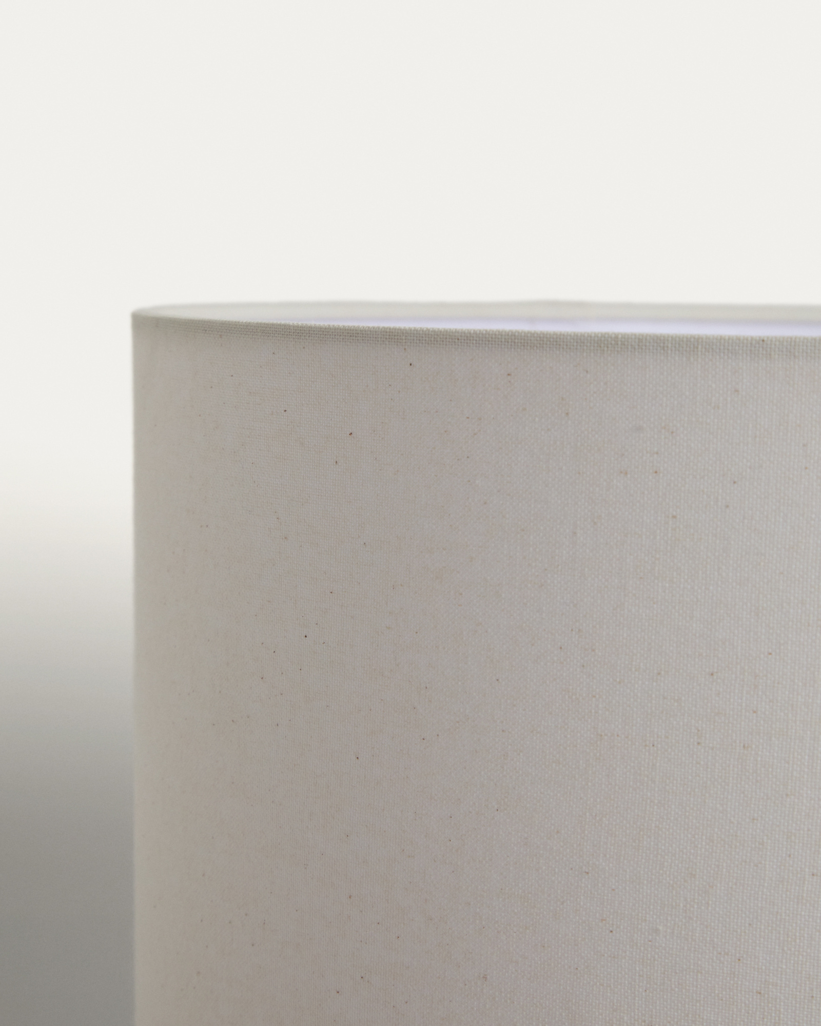 Абажур для подвесного светильника Niani из хлопка цвета слоновой кости Ø45 см La Forma 482427