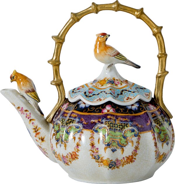 Чайник декоративный Glasar 31G2670/B1365EHC/HLD2030