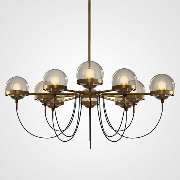 Потолочный светильник ORBIT L10 Bronze by ImperiumLoft