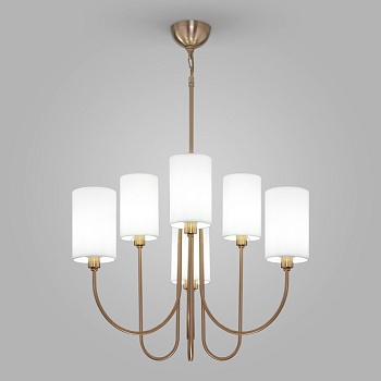 Подвесная люстра Eurosvet 60164/6 латунь