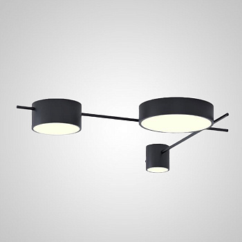 Потолочная люстра CHUTE A Black by ImperiumLoft