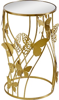 Столик интерьерный с бабочками Glasar 57-293/1