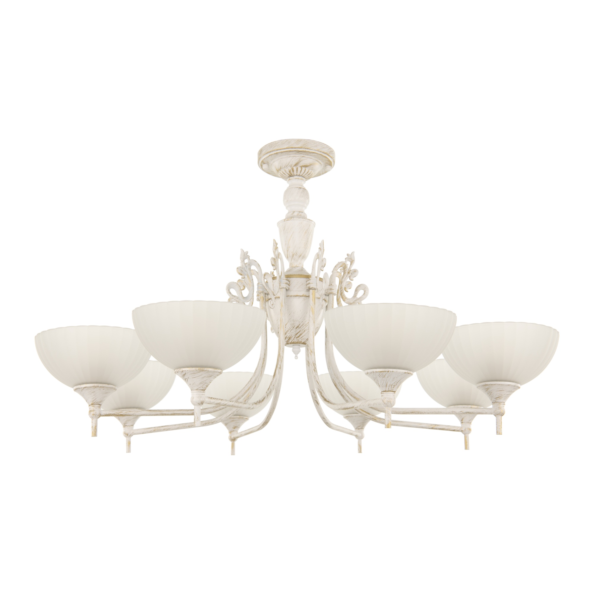 Люстра с плафонами 340049/8 WT+G Arte Milano