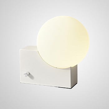 Настольная лампа PACO TAB White by ImperiumLoft