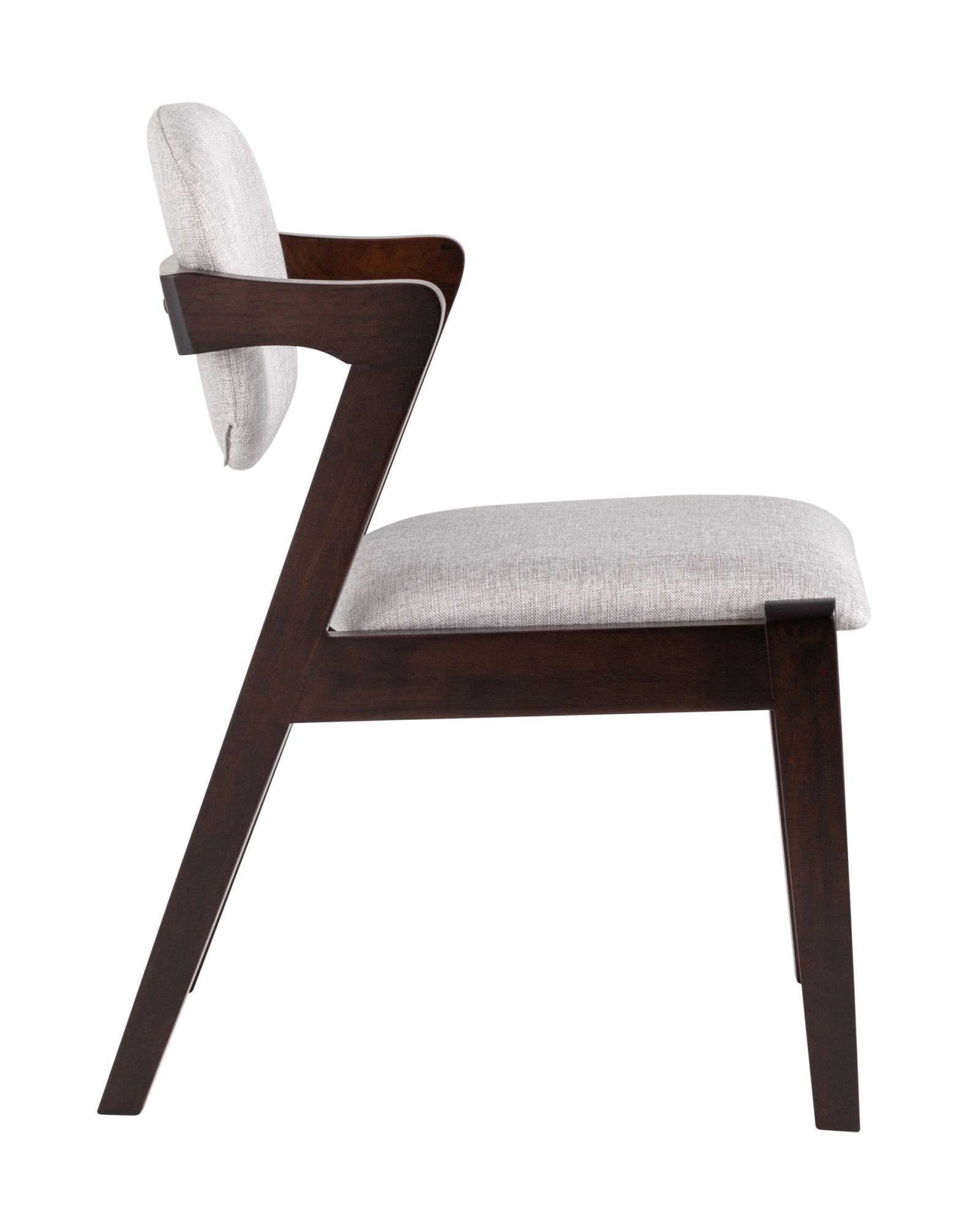 Стул обеденный VIVA массив гевеи светло-серое Stool Group