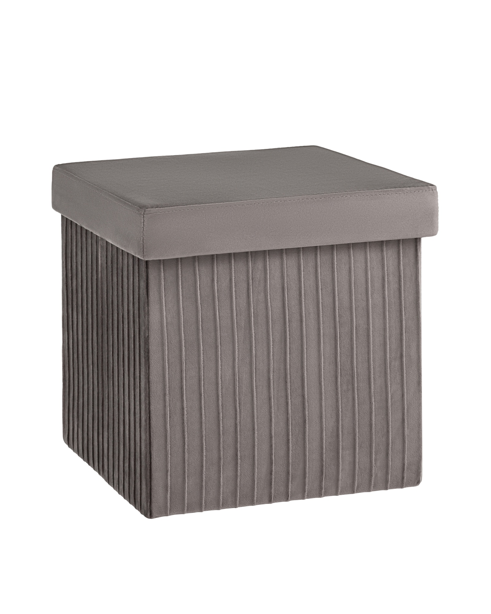Пуф складной с ящиком Store Square антрацитовый Stool Group