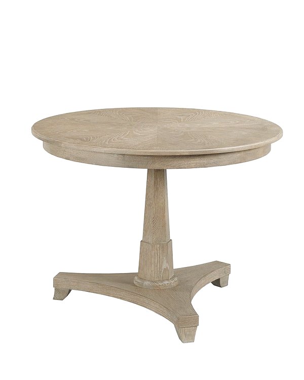 Бежевый обеденный стол из дуба Парма Louvre Home LHFDT1197HLN weathered oak