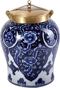 Ваза с крышкой Glasar A141EC/QEN206