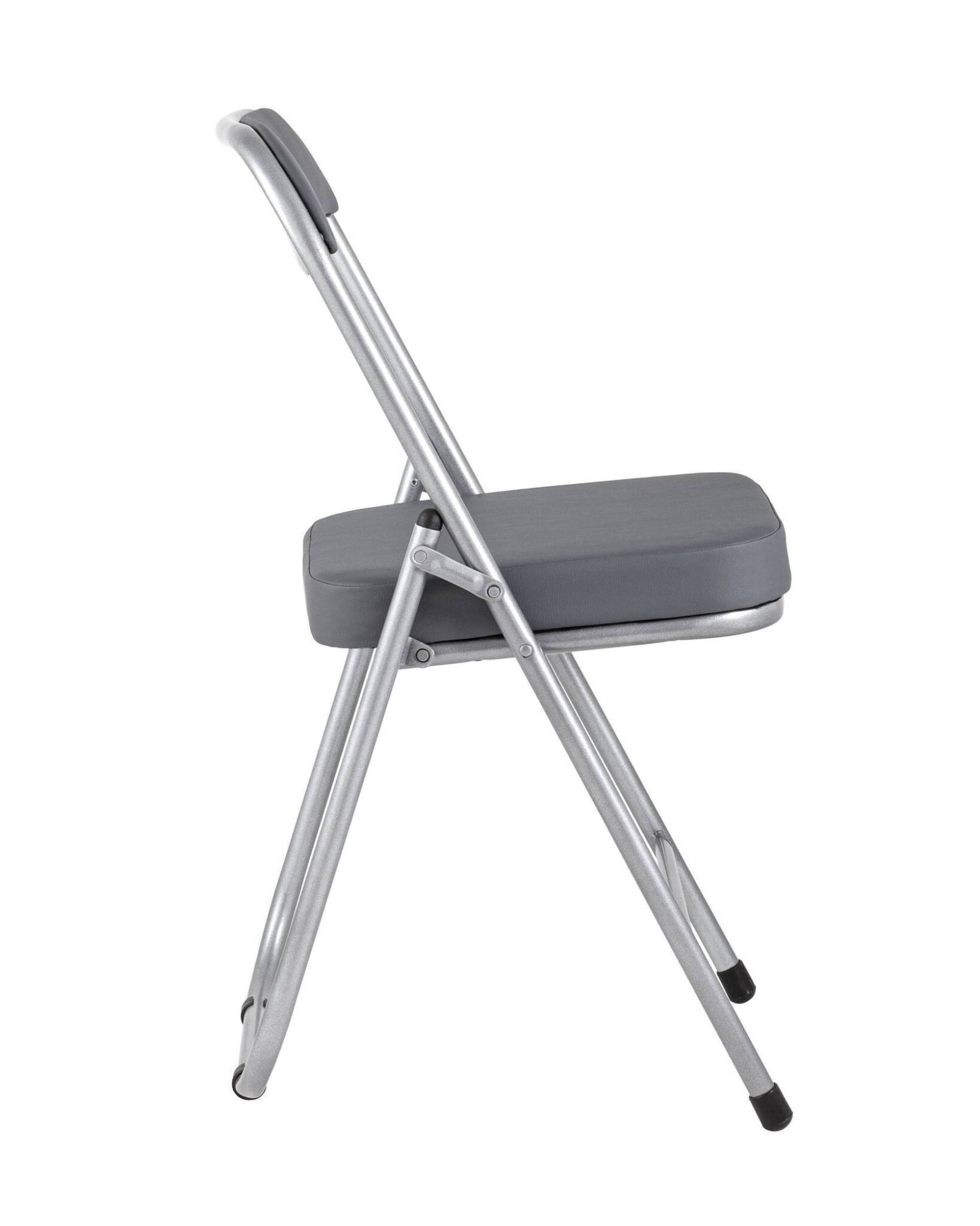 Стул складной ДЖОН металлик, серый Stool Group