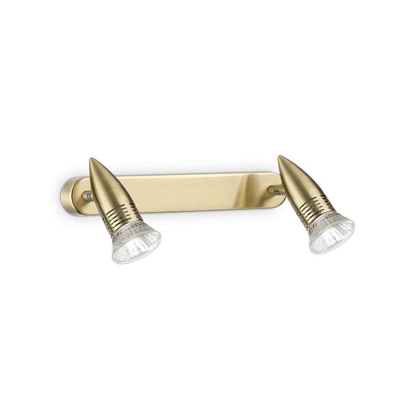 Настенный светильник Ideal Lux ALFA AP2 OTTONE 287829