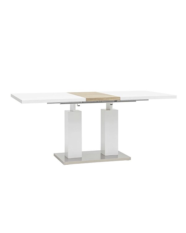 Стол обеденный Сиэтл раскладной 140-180*90 глянцевый белый Stool Group