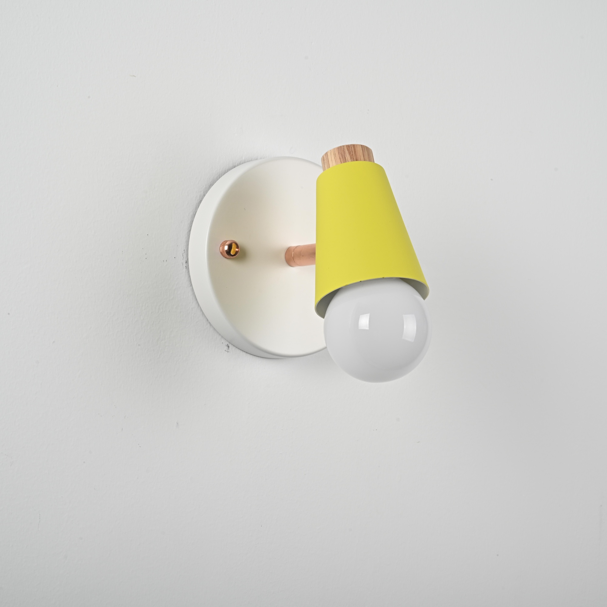 Настенный Светильник Rotary Wall Желтый By Imperiumloft