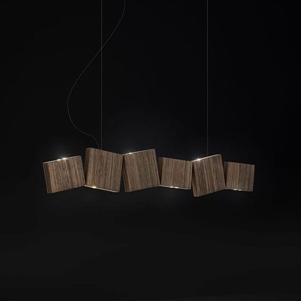 Подвесной светильник Terzani Gaia walnut