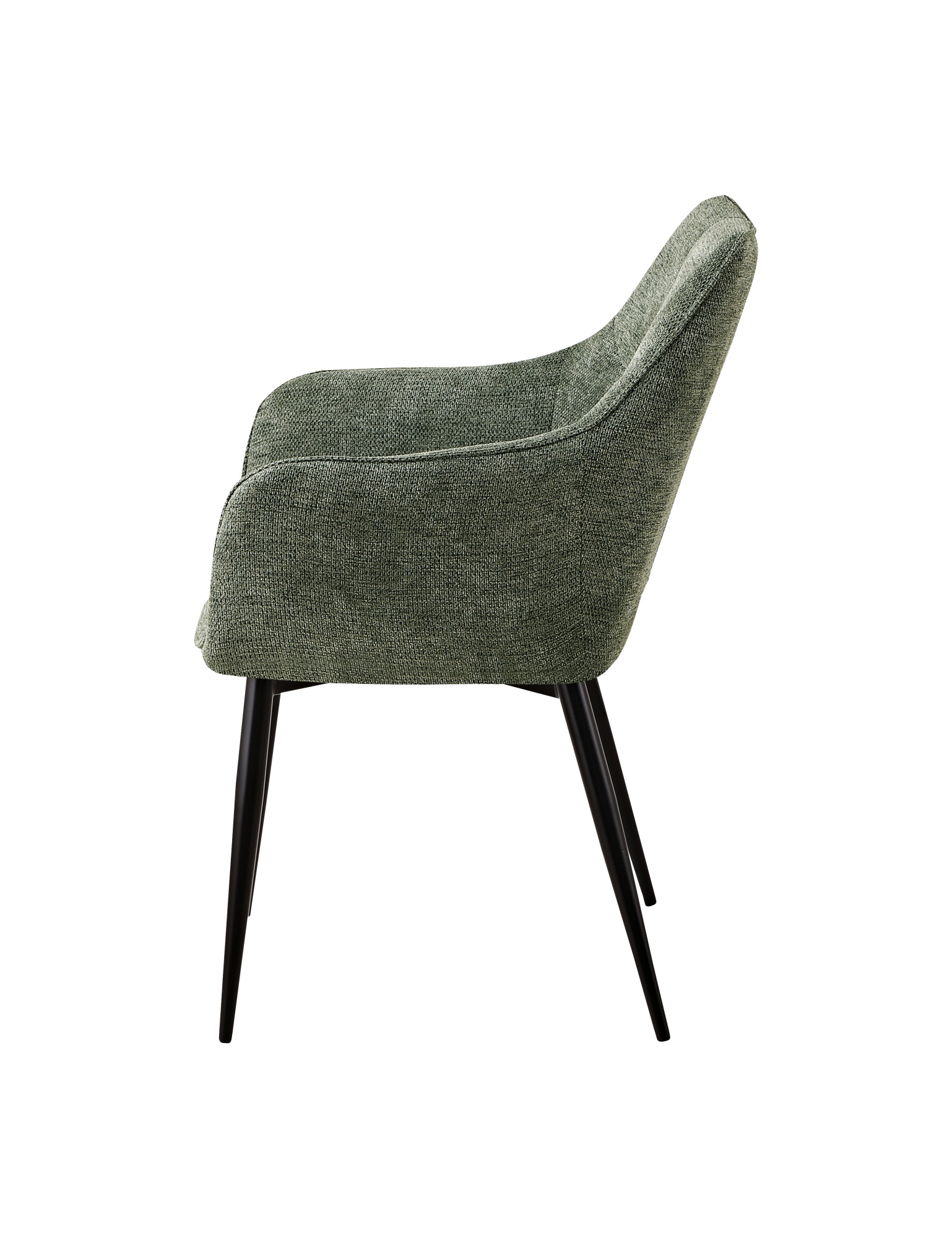 Стул обеденный Lynet рогожка серо-зеленый Stool Group