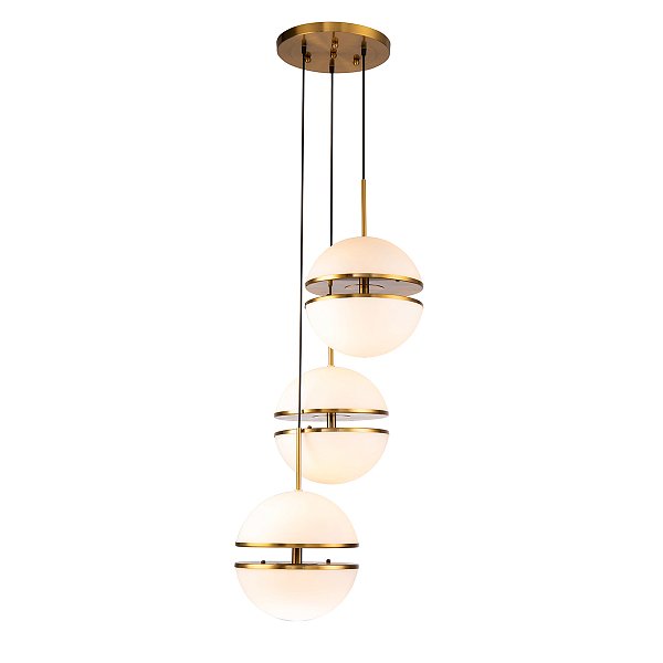 Подвесной светильник  Delight Collection Spiridon 3 brass