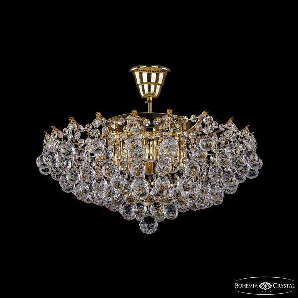 Потолочный светильник хрустальный 77311/50 G Bohemia Ivele Crystal