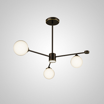 Потолочная люстра LEAGUE L4 Black by ImperiumLoft