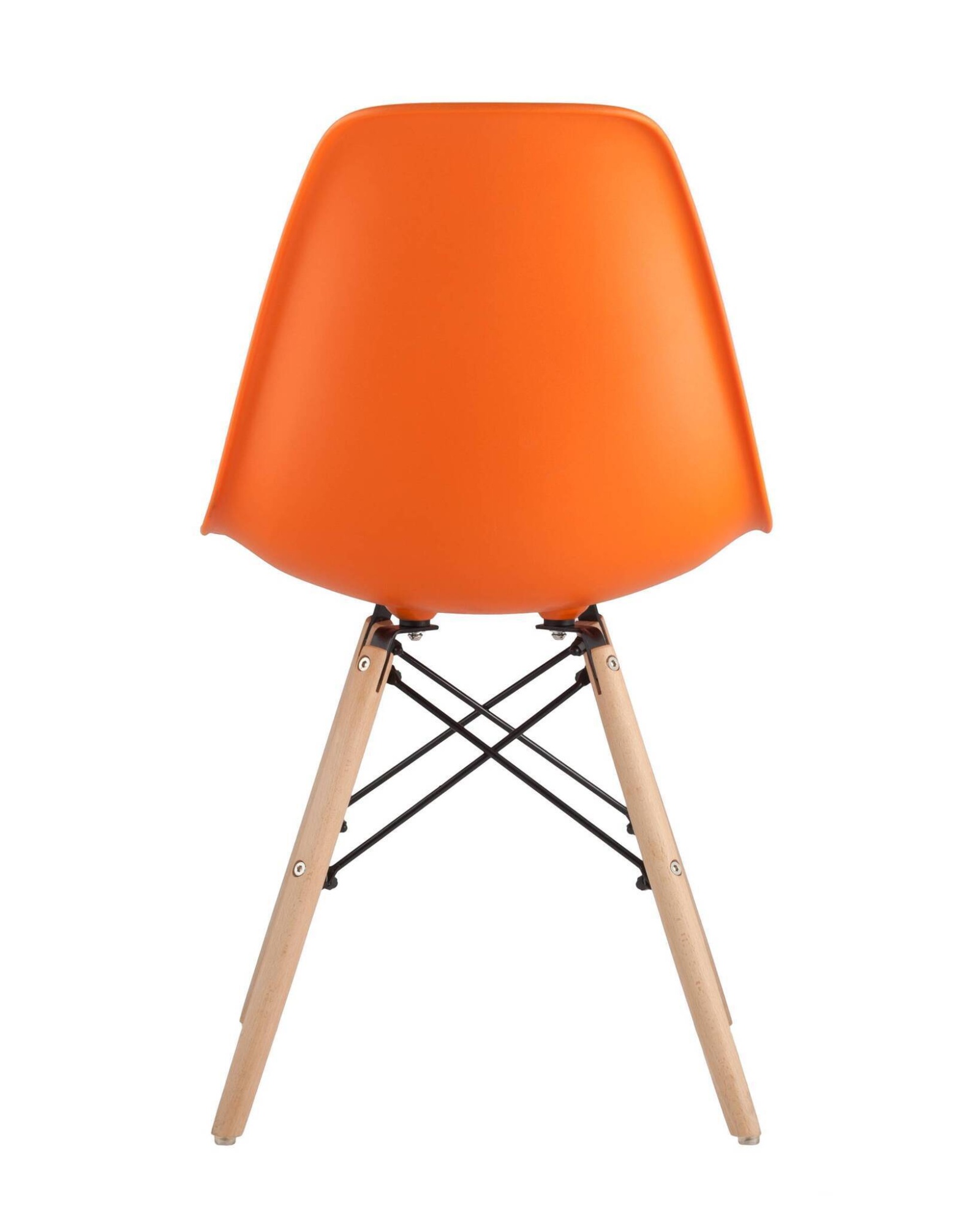 Стул DSW оранжевый x4 Stool Group