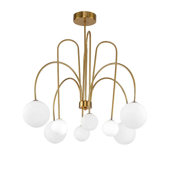 Люстра Delight Collection KG1213P-8 brass
