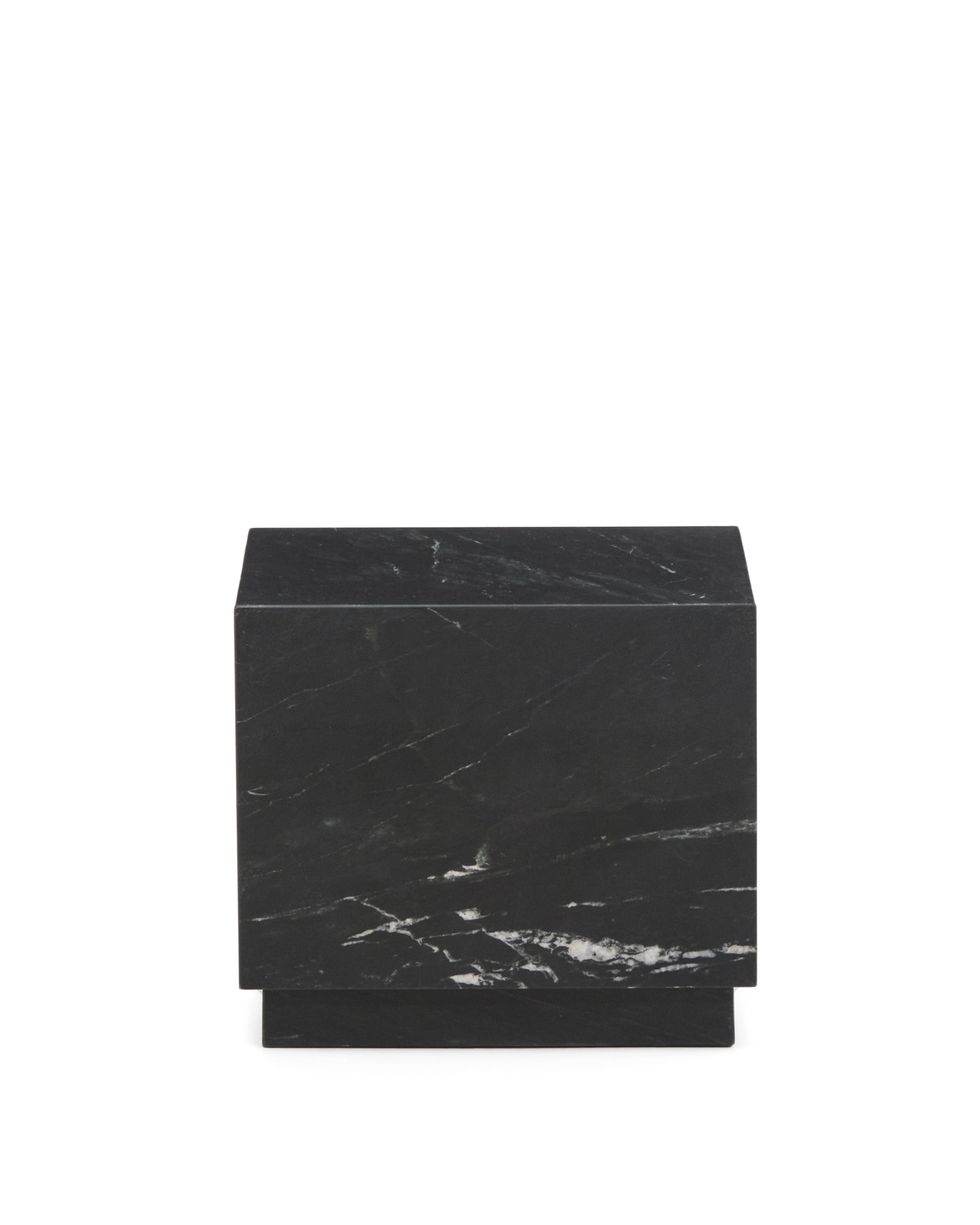 Приставной столик Sorein из черного мрамора 40 x 40 см La Forma (ex Julia Grup)