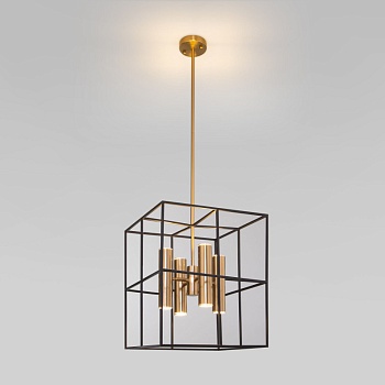 Люстра на штанге Eurosvet 70142/8 латунь