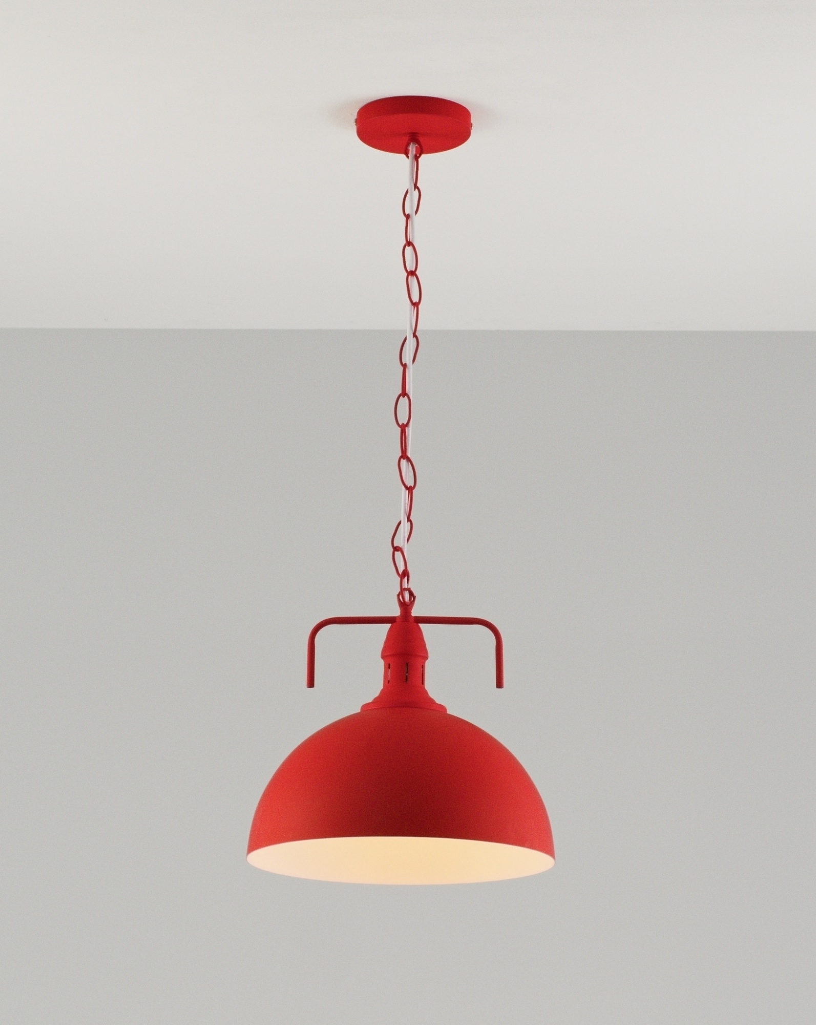 Подвесной светильник Moderli GD-C003-300 красный Mindy 1*E27*60W