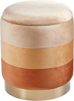 Пуф с крышкой Glasar 49-332B