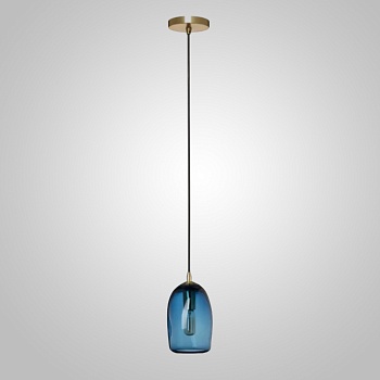 Подвесной светильник GLASSBALL 4 A Blue by ImperiumLoft
