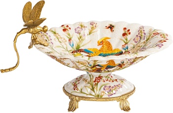 Чаша со стрекозой Glasar 31G2562/C929HC/HX0926E