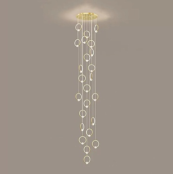 Подвесной светильник LUANA MORE L24 Brass by ImperiumLoft