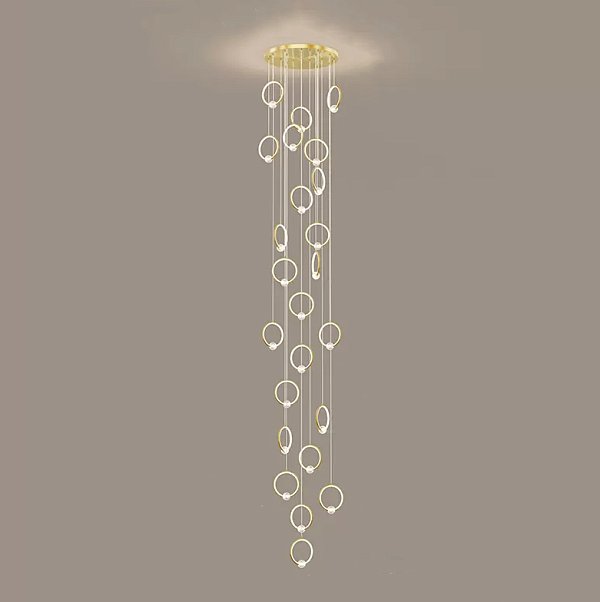 Подвесной светильник LUANA MORE L24 Brass by ImperiumLoft