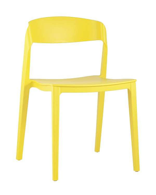 Стул Moris пластик желтый Stool Group