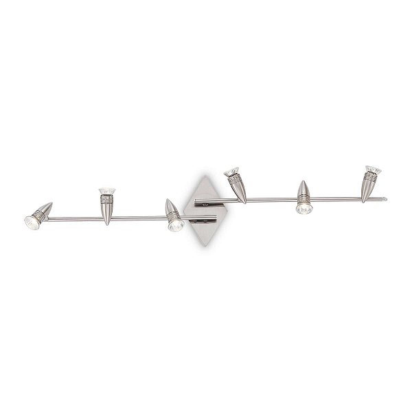 Потолочный светильник Ideal Lux ALFA PL6 NICKEL 006338