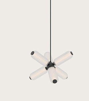 Подвесной светильник Elma Plus черный металл Aromas del Campo