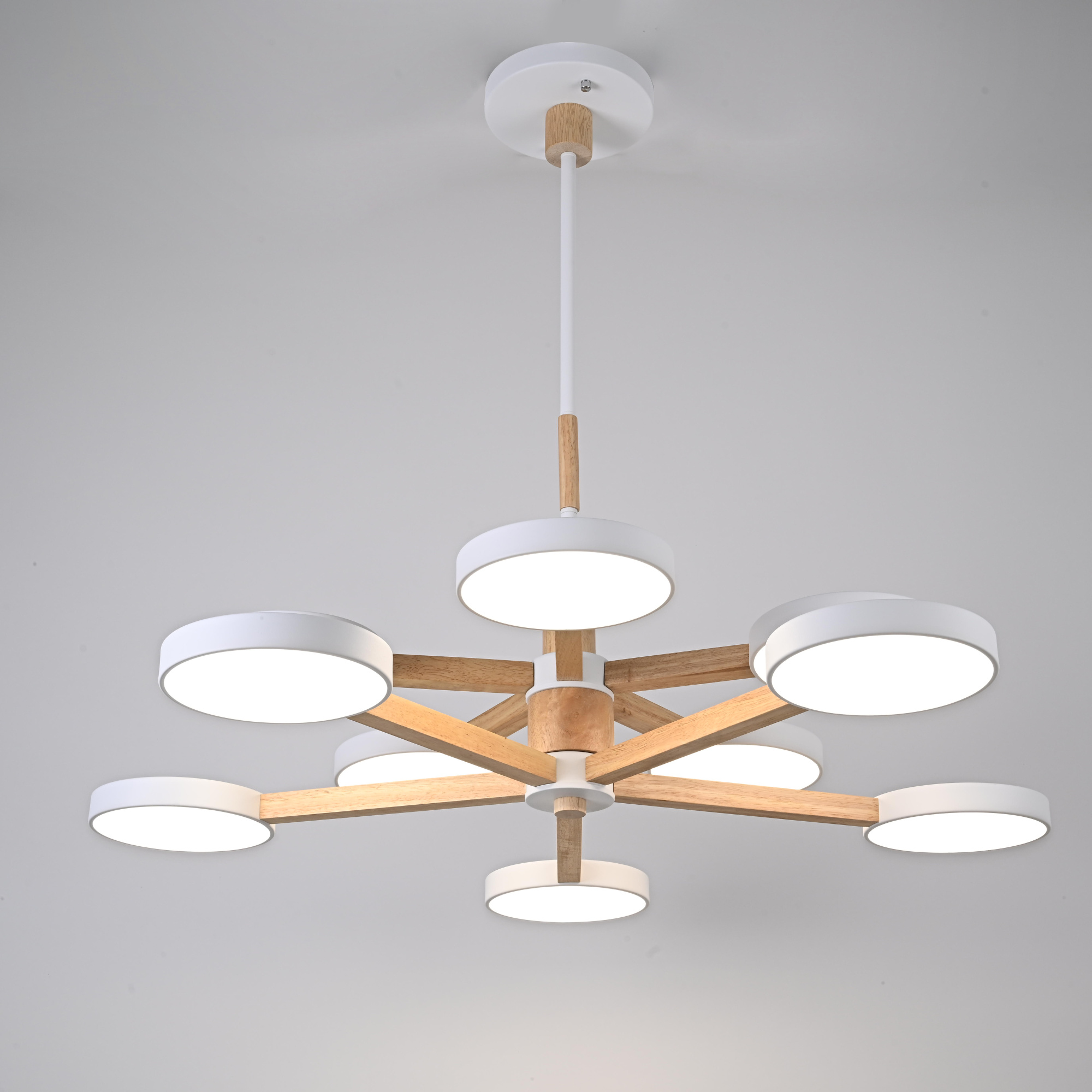 Подвесная люстра TURNA DBL L10 White by ImperiumLoft