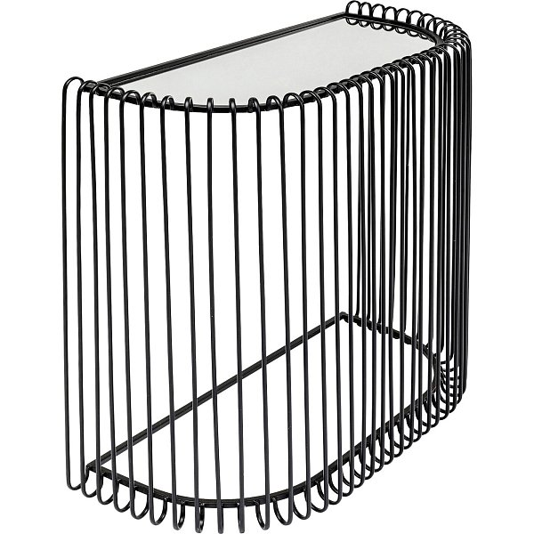 Консоль Wire Black 80x80 см KARE 85565