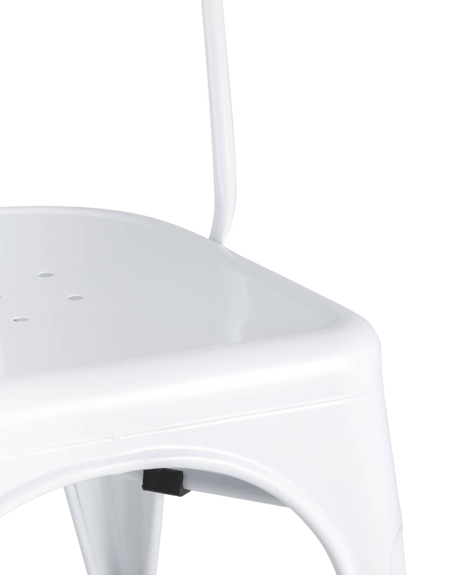 Стул TOLIX белый глянцевый Stool Group