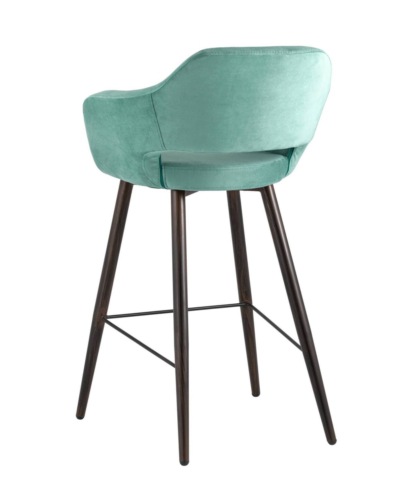 Стул барный Саймон велюр морской Stool Group