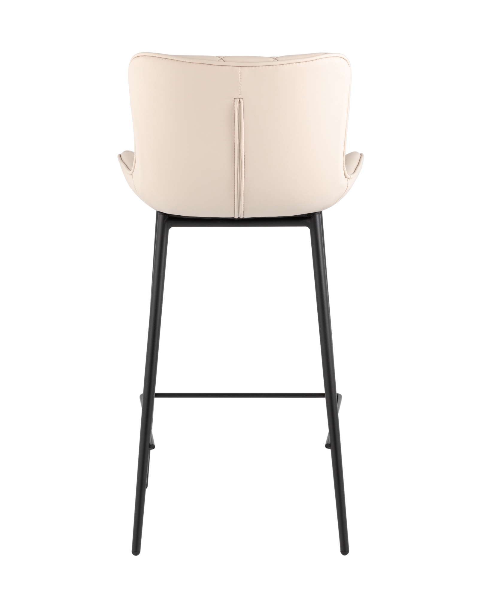 Стул барный Vault экокожа светло-серый Stool Group