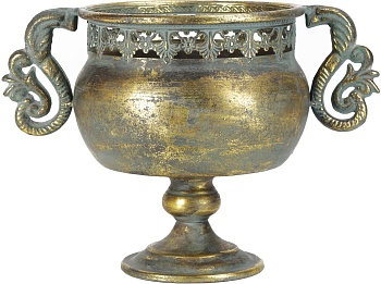 Ваза металлическая Эфиопия Glasar 57-052