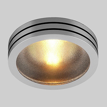 Встраиваемый светильник Elektrostandard 5153 MR16 CH/BK хром/черный