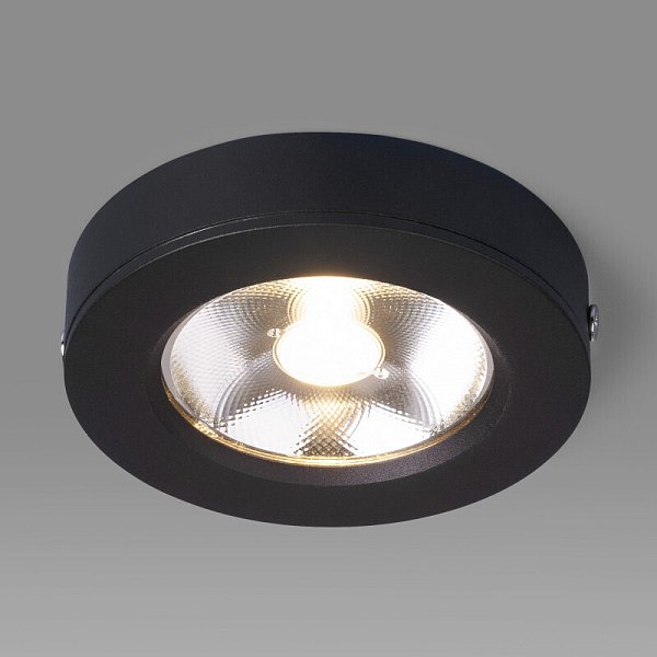 Накладной светильник Elektrostandard DLS030 10W 4200K черный