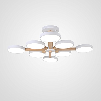 Потолочный светильник TURNA L8 White by ImperiumLoft