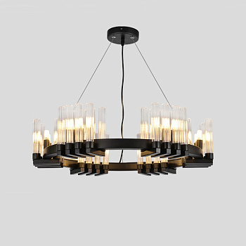 Подвесная люстра FOUNTAIN D60 Black by ImperiumLoft