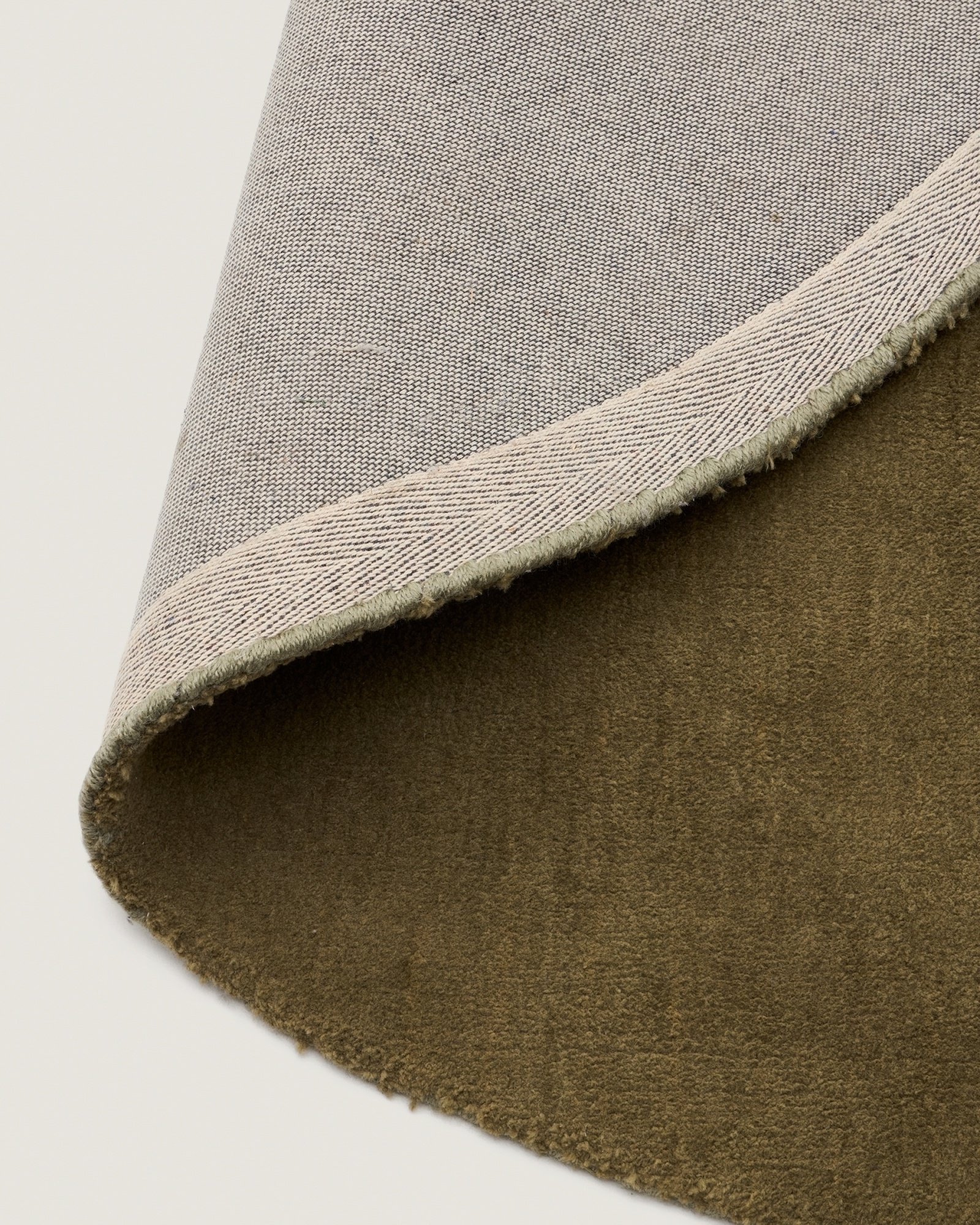 Empuries Круглый зеленый ковер Ø200 см La Forma (ex Julia Grup)