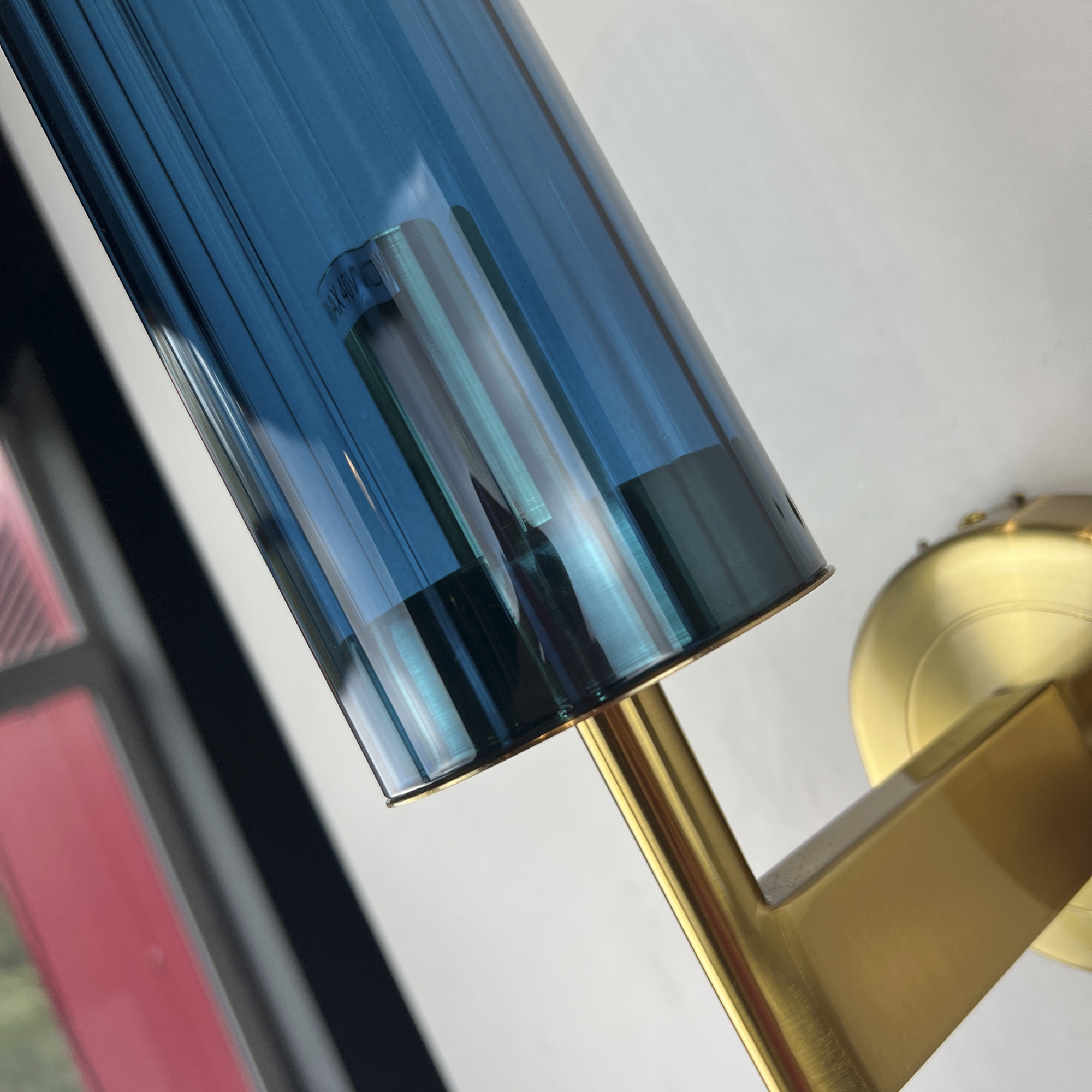 Настенный Светильник Delphy Wall H80 Синий By Imperiumloft