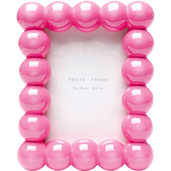 Фоторамка Bubble Pink 13x18cm KARE 57901