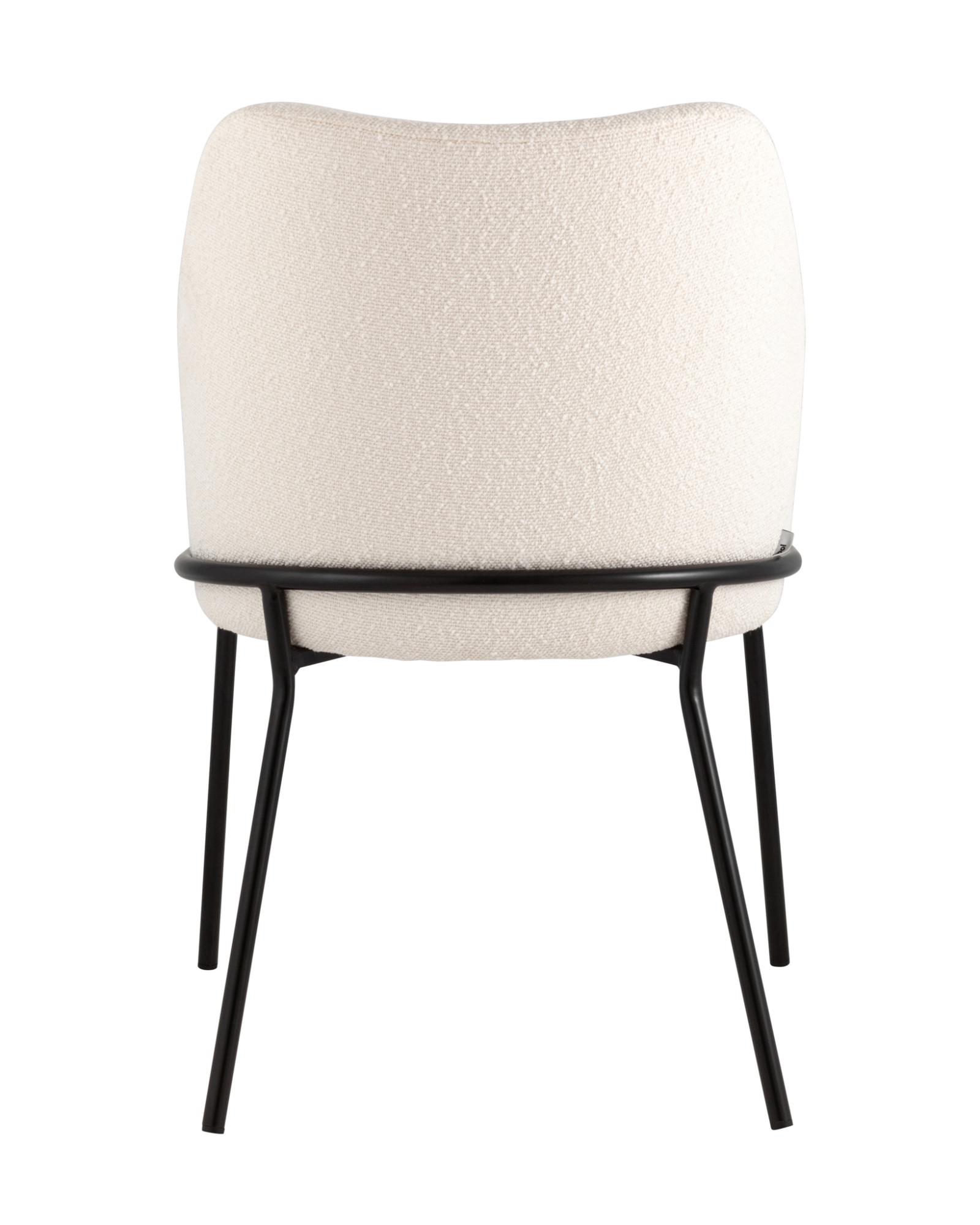 Стул Кози ткань букле молочный Stool Group