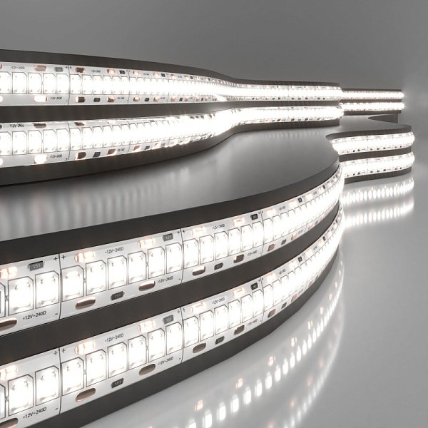 Лента Elektrostandard 2835 12V 240Led 16W IP65 / дневной белый