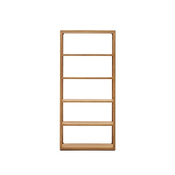 Maymai Стеллаж из массива дуба 90 x 193 см La Forma (ex Julia Grup)